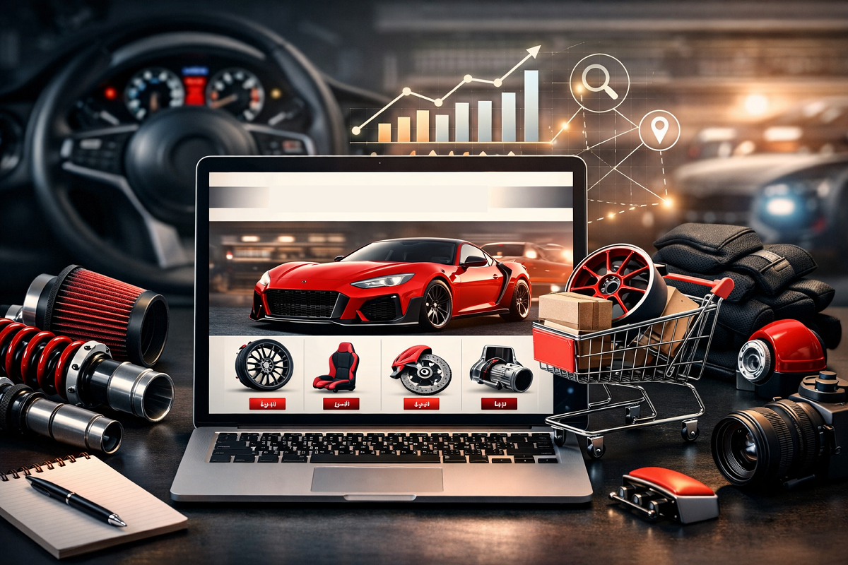 طراحی سایت فروشگاه اینترنتی اسپرت خودرو